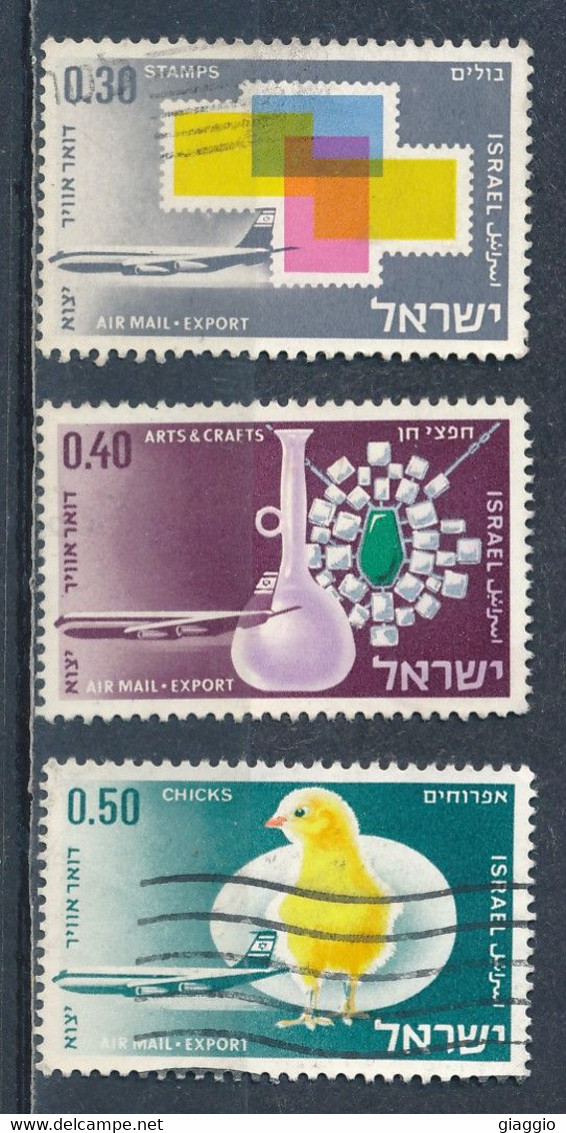 °°° ISRAEL - MI N°39/41 PA - 1968 °°° - Used Stamps (without Tabs)