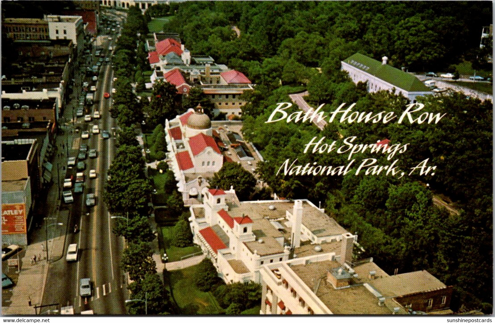 Arkansas Hot Springs Bath House Row - Hot Springs