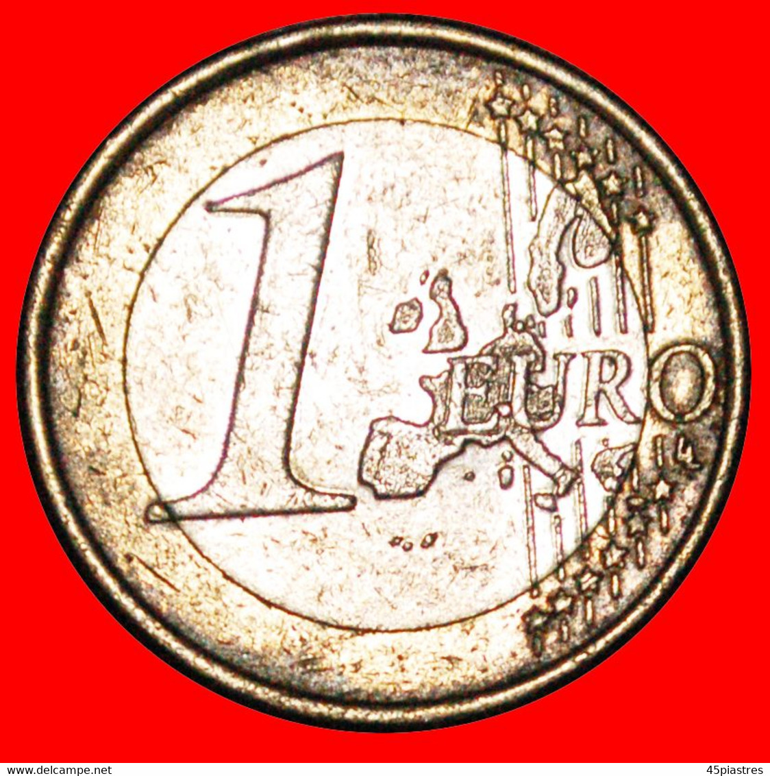 * FINLAND PHALLIC TYPE (2002-2006): GREECE ★ 1 EURO 2002S TWO COINS UNPUBLISHED! LOW START ★ NO RESERVE! - Variëteiten En Curiosa