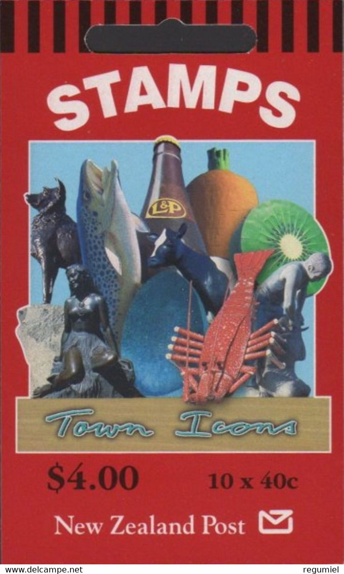 Nueva Zelanda Carnet 1998 ** Iconos - Carnets