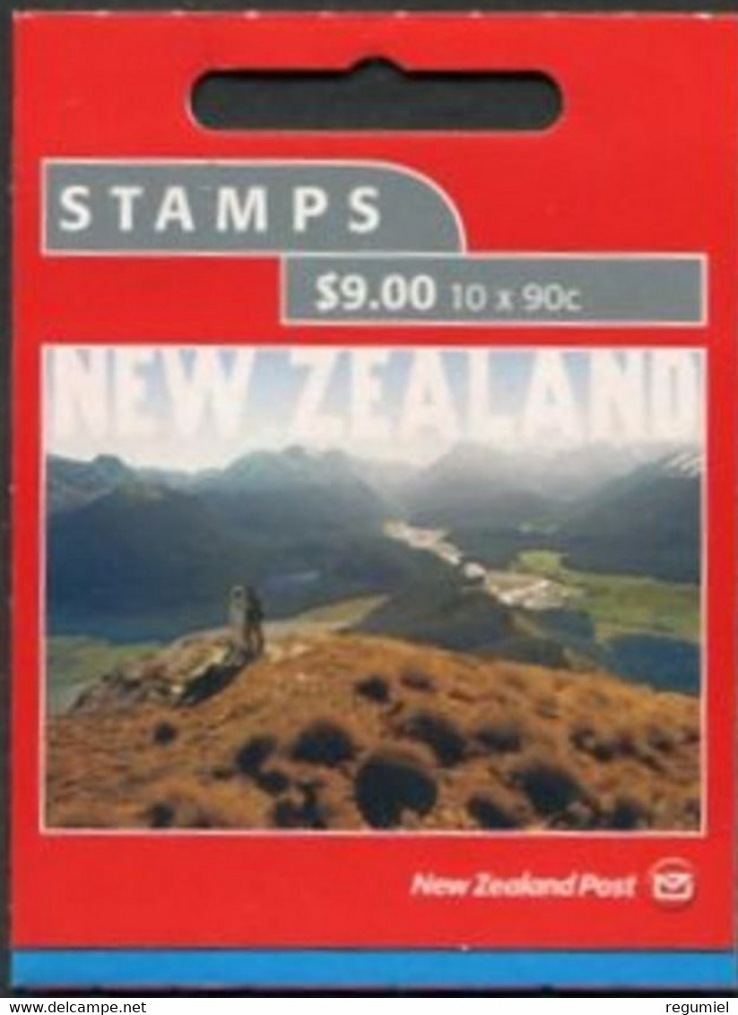 Nueva Zelanda Carnet 2001 ** Paisajes - Postzegelboekjes