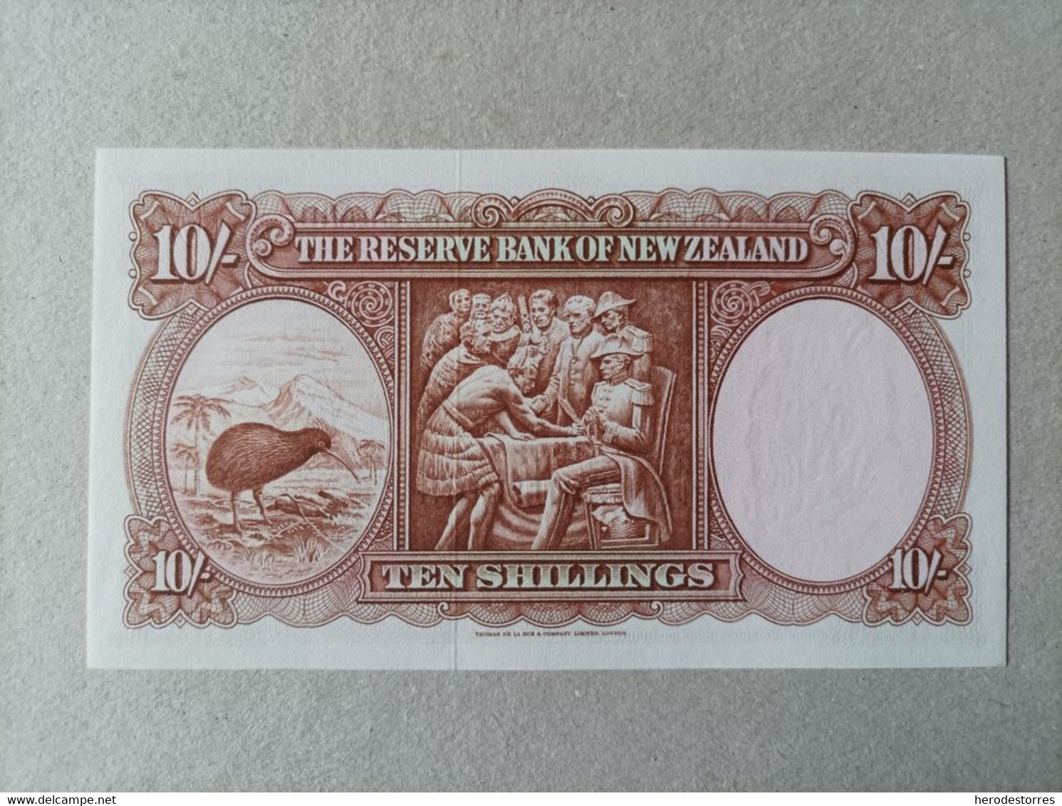 Billete De Nueva Zelanda De 10 Shiling, Año 1967, UNC - Neuseeland