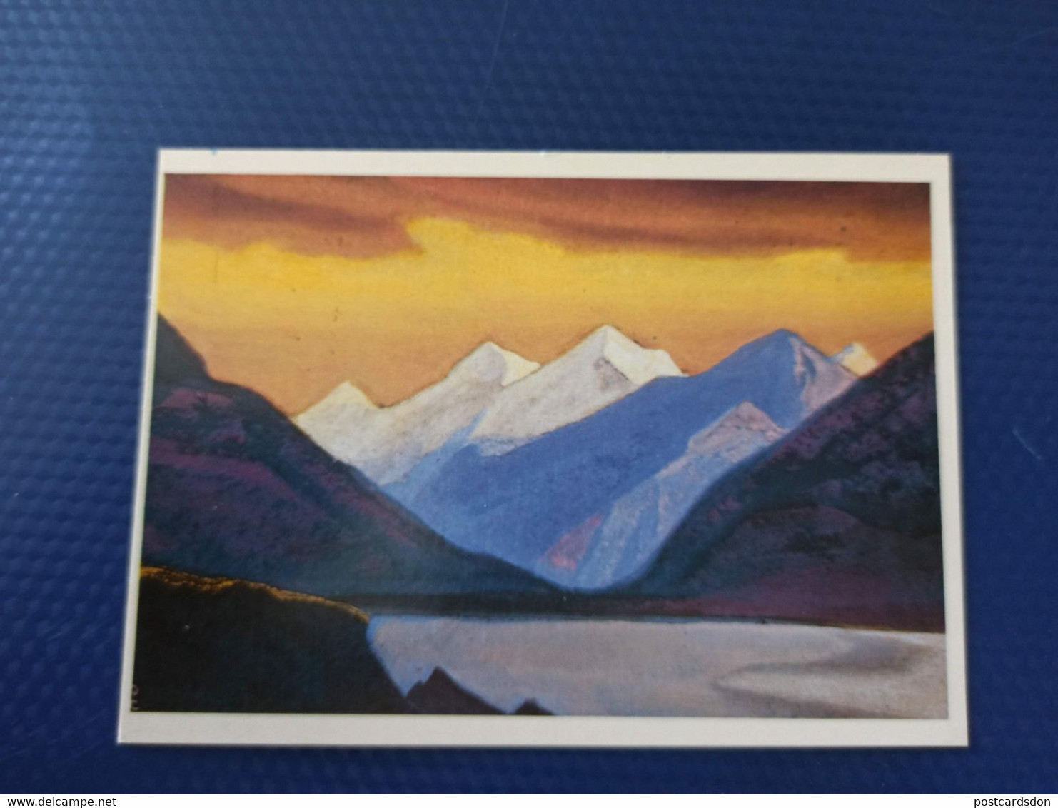 Nicholas Roerich - "Himalayas" -  HIMALAYA - Tibet -  - Old USSR PC 1980s - Tibet