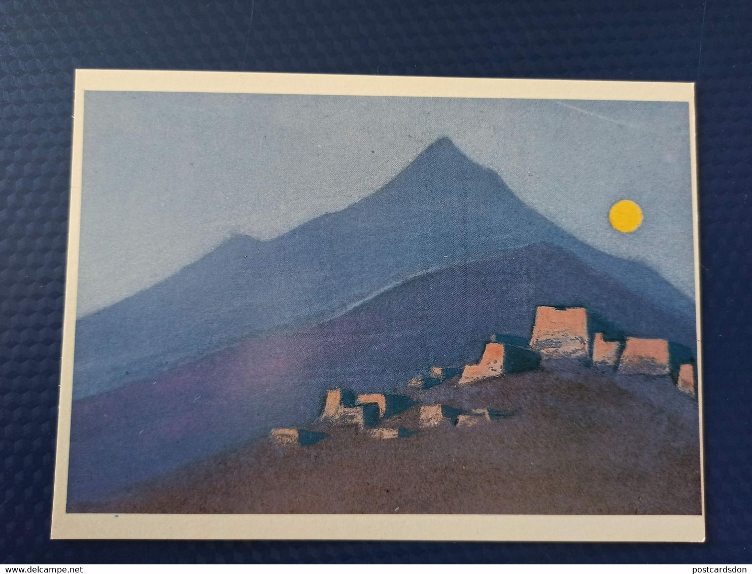 Nicholas Roerich - "Himalayas" -  HIMALAYA - Tibet -  - Old USSR PC 1980s - Tibet