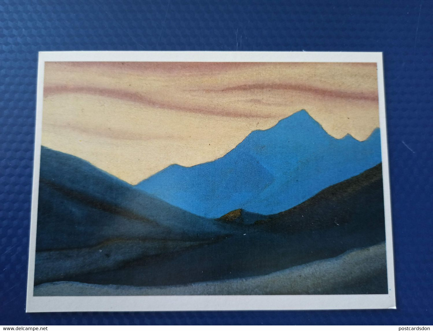 Nicholas Roerich - "Himalayas" -  HIMALAYA - Tibet -  - Old USSR PC 1980s - Tibet