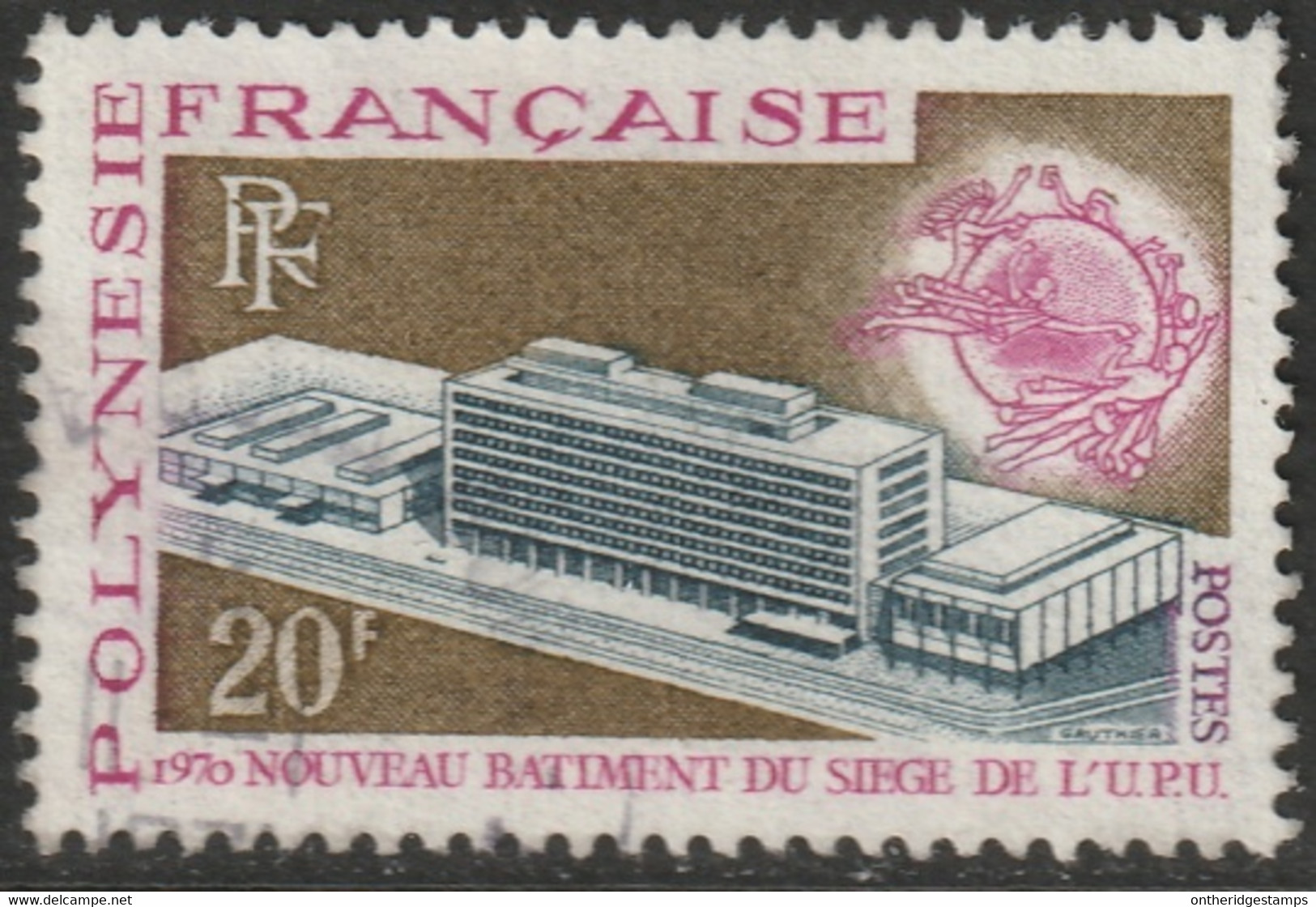 French Polynesia 1970 Sc 262  Used - Usati