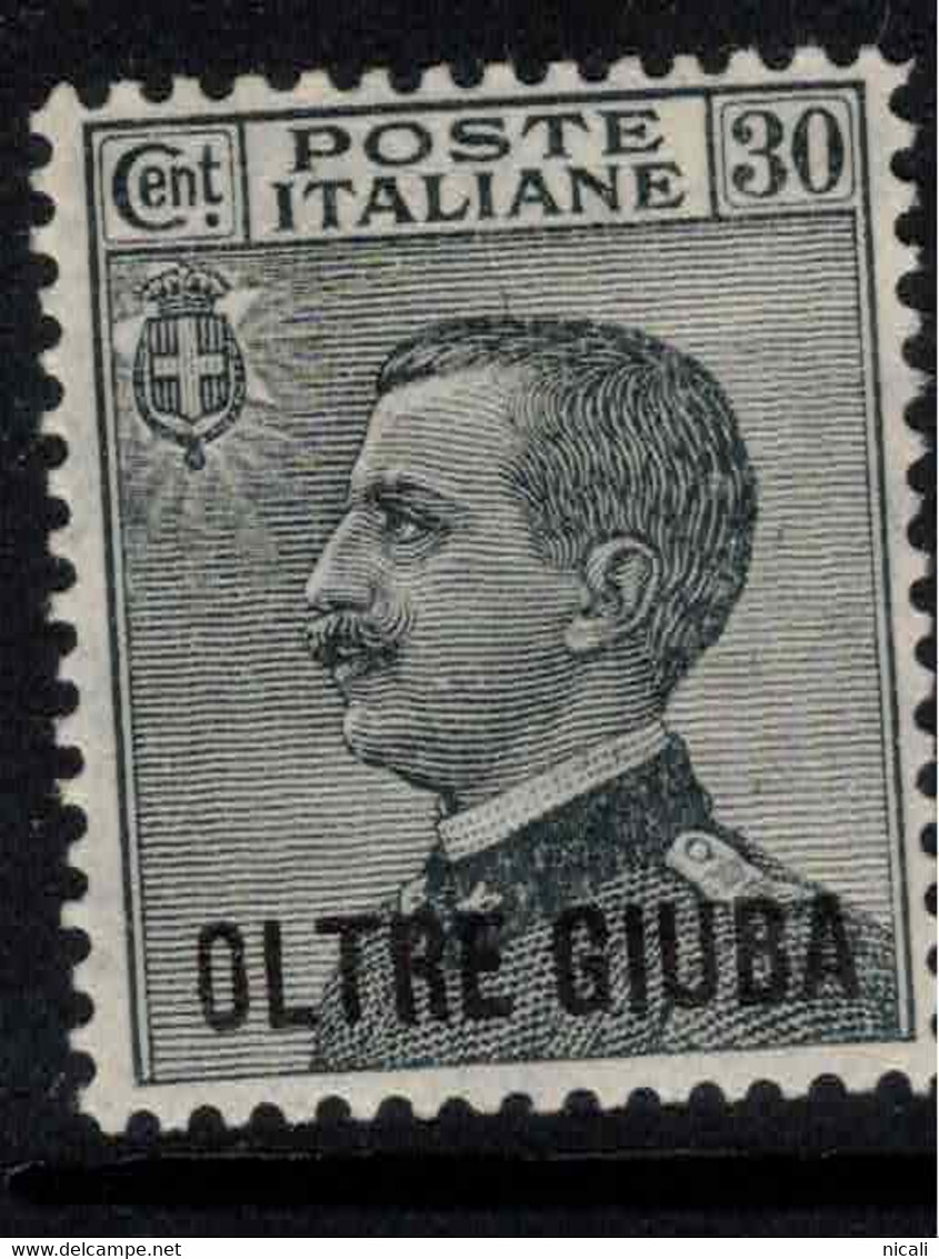 JUBALAND 1925 30c Grey SG 40 HM #ARJ13 - Oltre Giuba