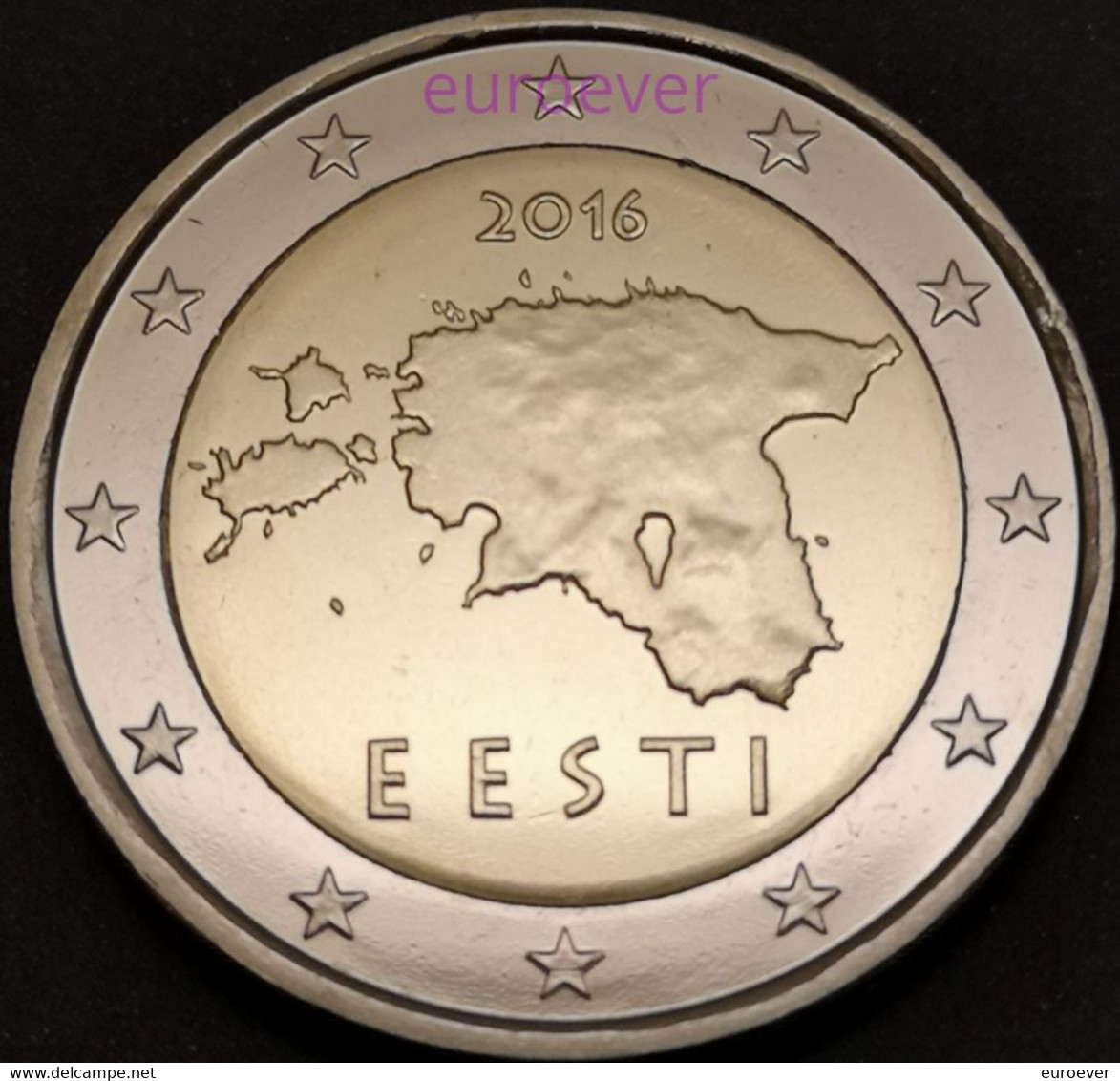 2 Euro Kursmünze 2022 Estland / Estonia UNC Aus BU KMS - Estland