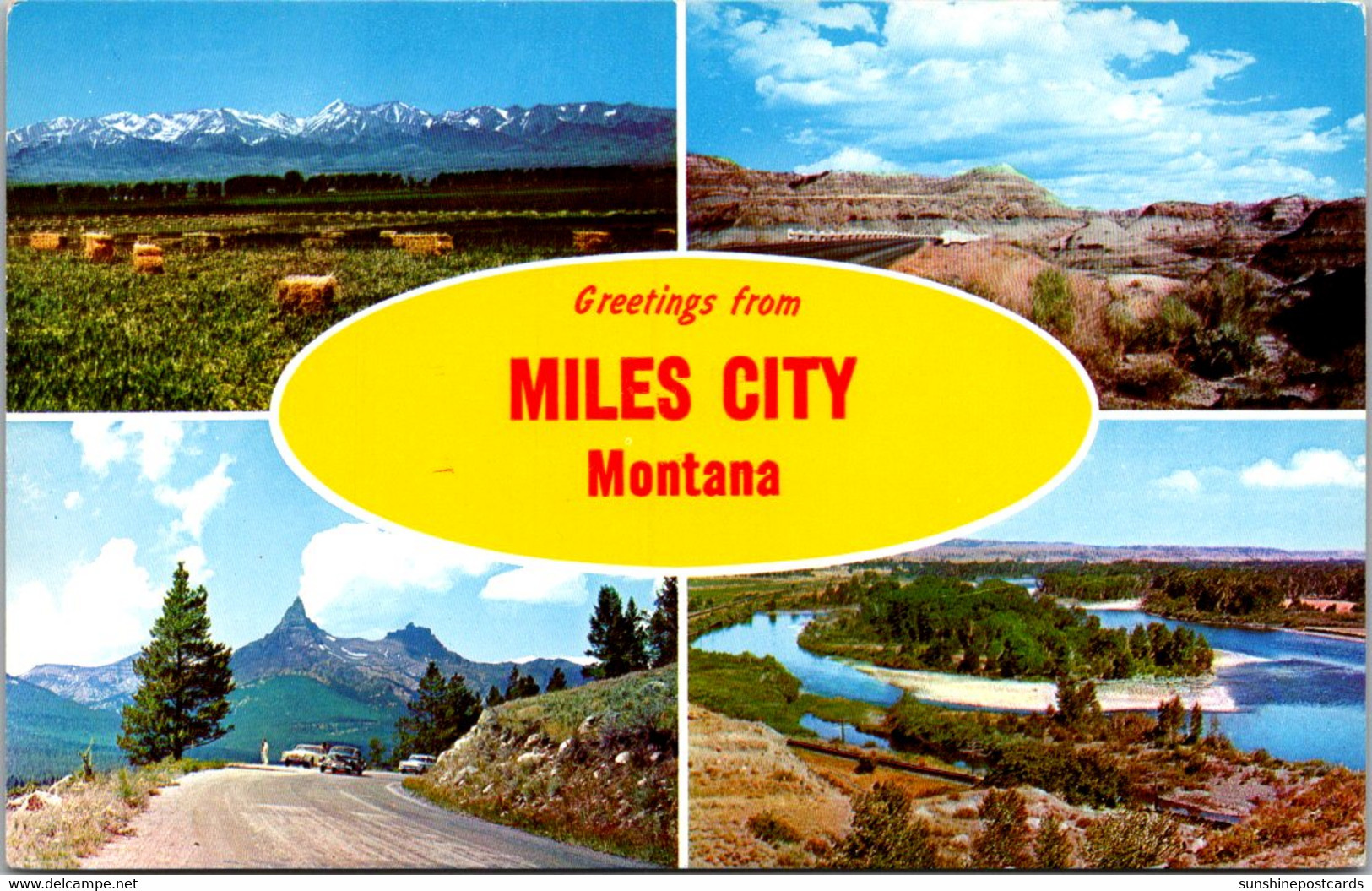 Montana Greetings From Miles City Multi View - Miles City
