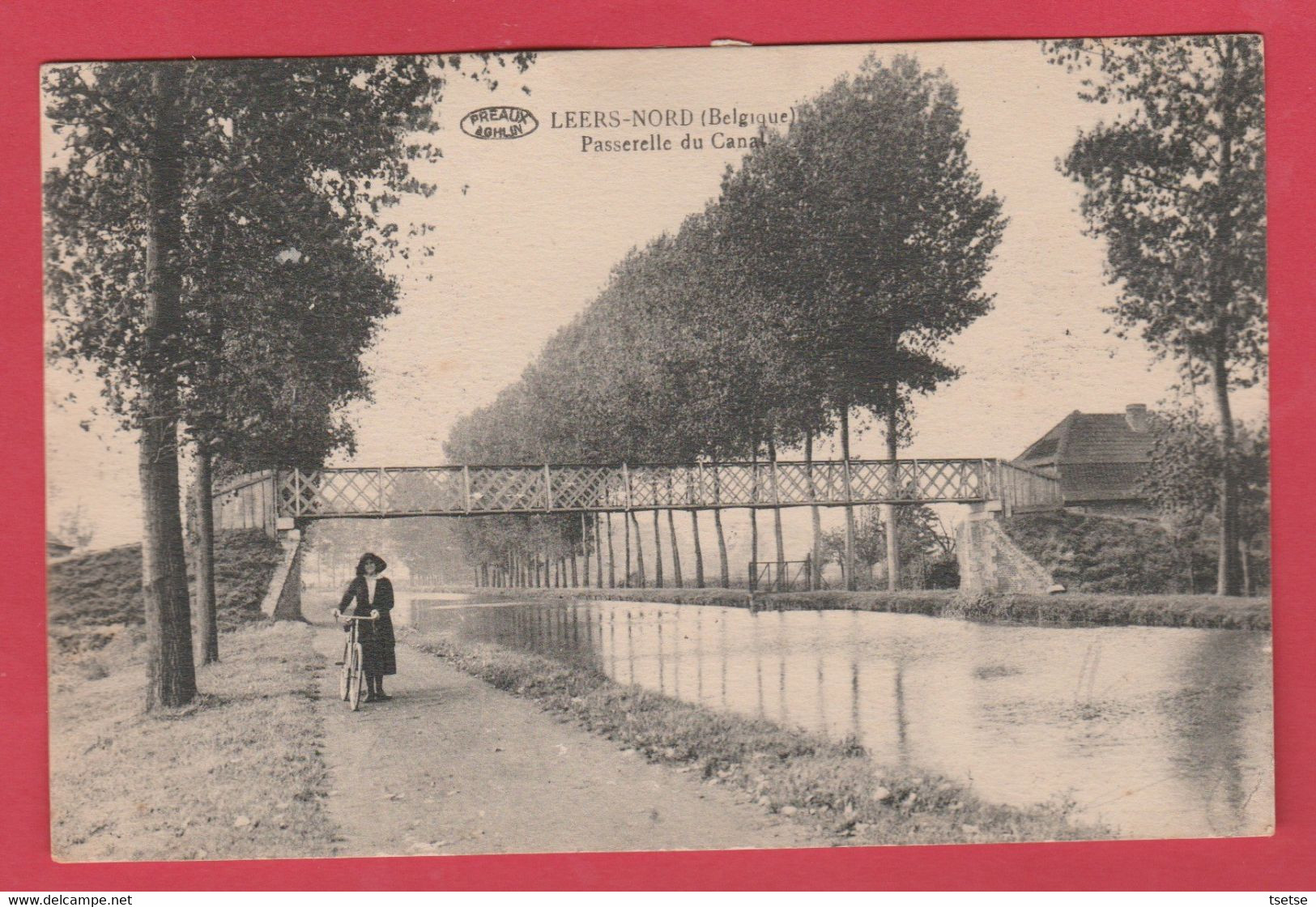 Leers-Nord - Passerelle Du Canal ( Voir Verso ) - Estaimpuis