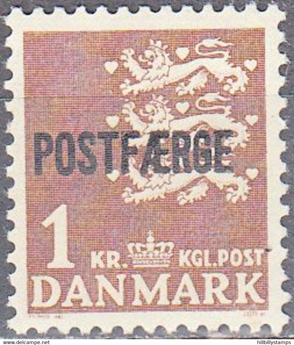 DENMARK   SCOTT NO Q46  MINT HINGED  YEAR  1967 - Parcel Post