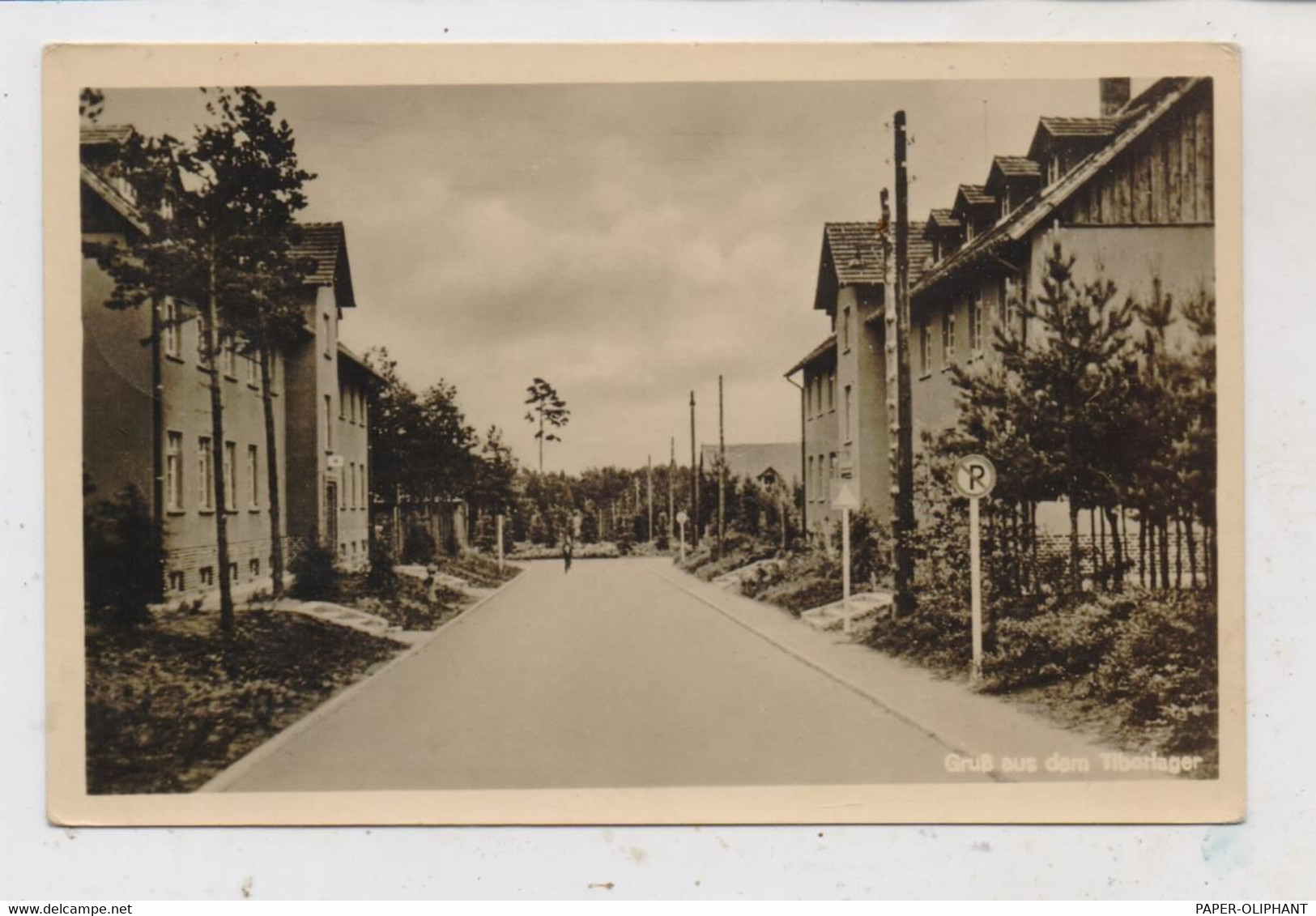 NEUMARK - SCHWIEBUS - TIBORLAGER, Lagerstrasse, Kriegsgefangenen - Zensur Nach Frankreich - Neumark