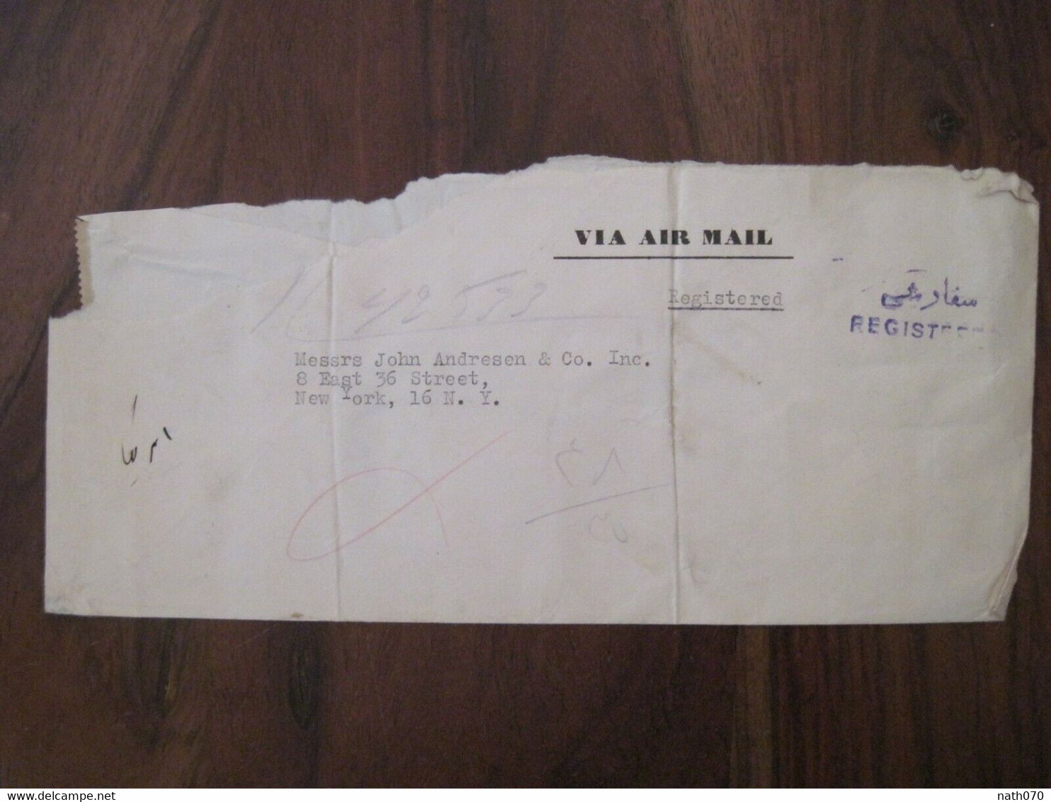 1950 Iran Air Mail Cover Usa Us NY Mit Luftpost Par Avion Flugpost - Irán