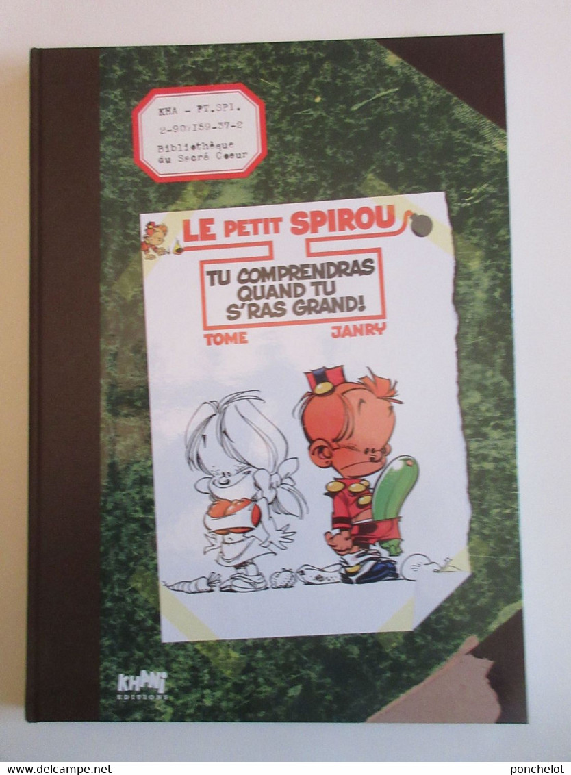 BD Livre Le Petit Spirou Tirage De Tête KHANI - Eerste Druk
