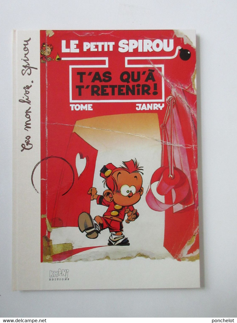 BD Livre Le Petit Spirou Tirage De Tête KHANI - Erstausgaben