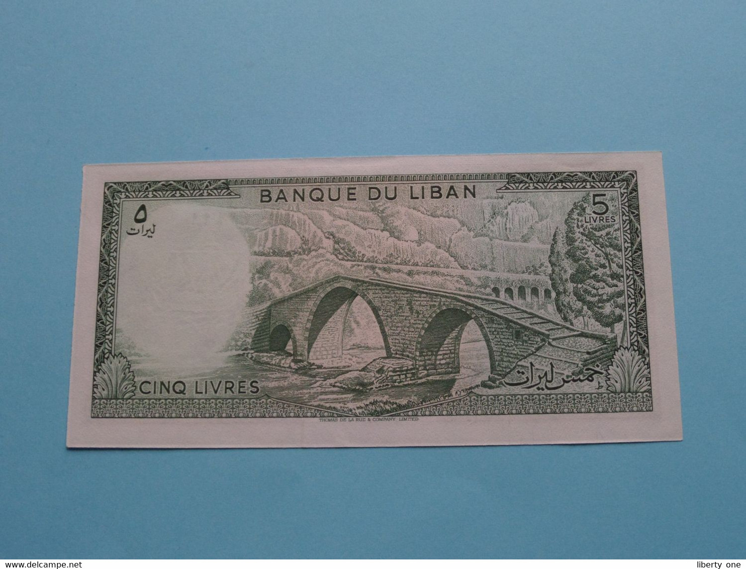 5 Livres () Banque Du LIBAN 1986 ( For Grade See SCANS ) UNC ! - Liban