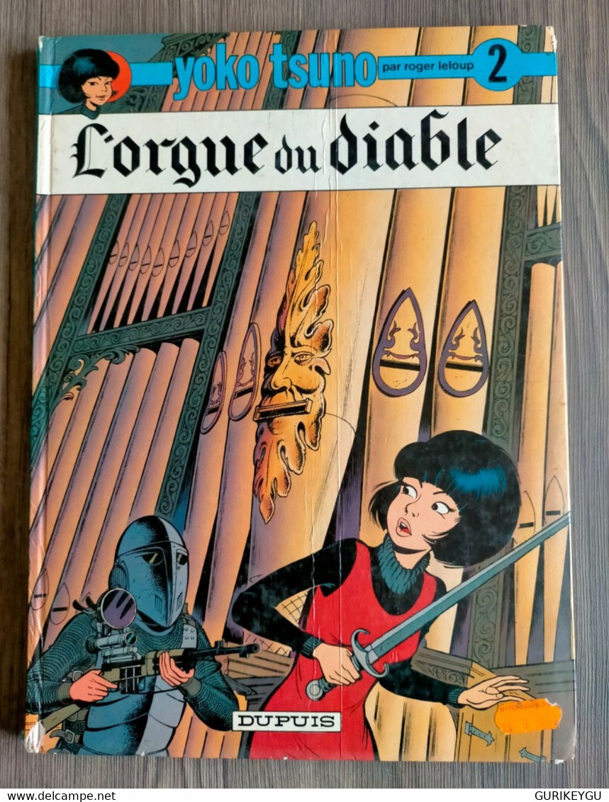 LOT 5 Bd YOKO TSUNO N° 1.2.9.11 EO.14 Le Trio De L'étrange L'orgue Du Diable La Fille Du Vent Le Feu De Wotan La Spirale - Yoko Tsuno