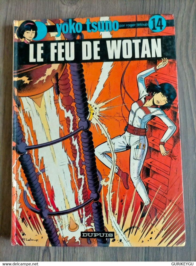 LOT 5 Bd YOKO TSUNO N° 1.2.9.11 EO.14 Le Trio De L'étrange L'orgue Du Diable La Fille Du Vent Le Feu De Wotan La Spirale - Yoko Tsuno