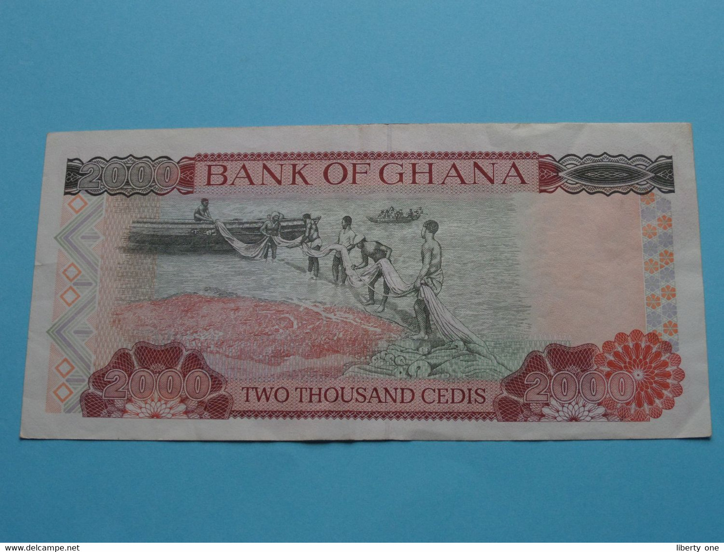 2000 Two Thousand CEDIS - 6 Jan 1995 - D/I 2646551 ( For Grade See SCANS ) Circulated ! - Ghana