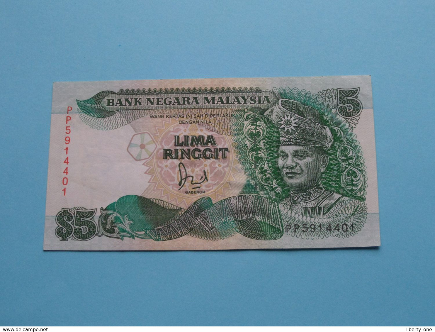 5 Lima Ringgit ( 1989 ) MALAYSIA ( Voir / See > Scans ) Circulated ! - Malaysia