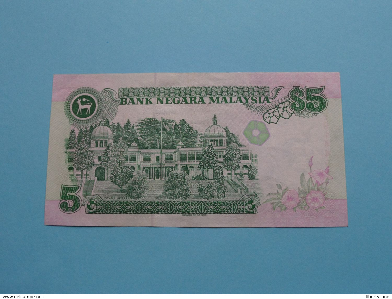 5 Lima Ringgit ( 1989 ) MALAYSIA ( Voir / See > Scans ) Circulated ! - Malasia