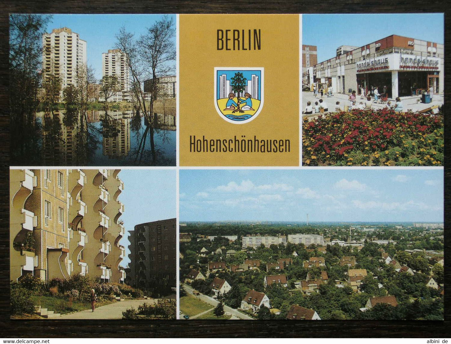AK BERLIN-HOHENSCHÖNHAUSEN - 1990 - Hohenschoenhausen