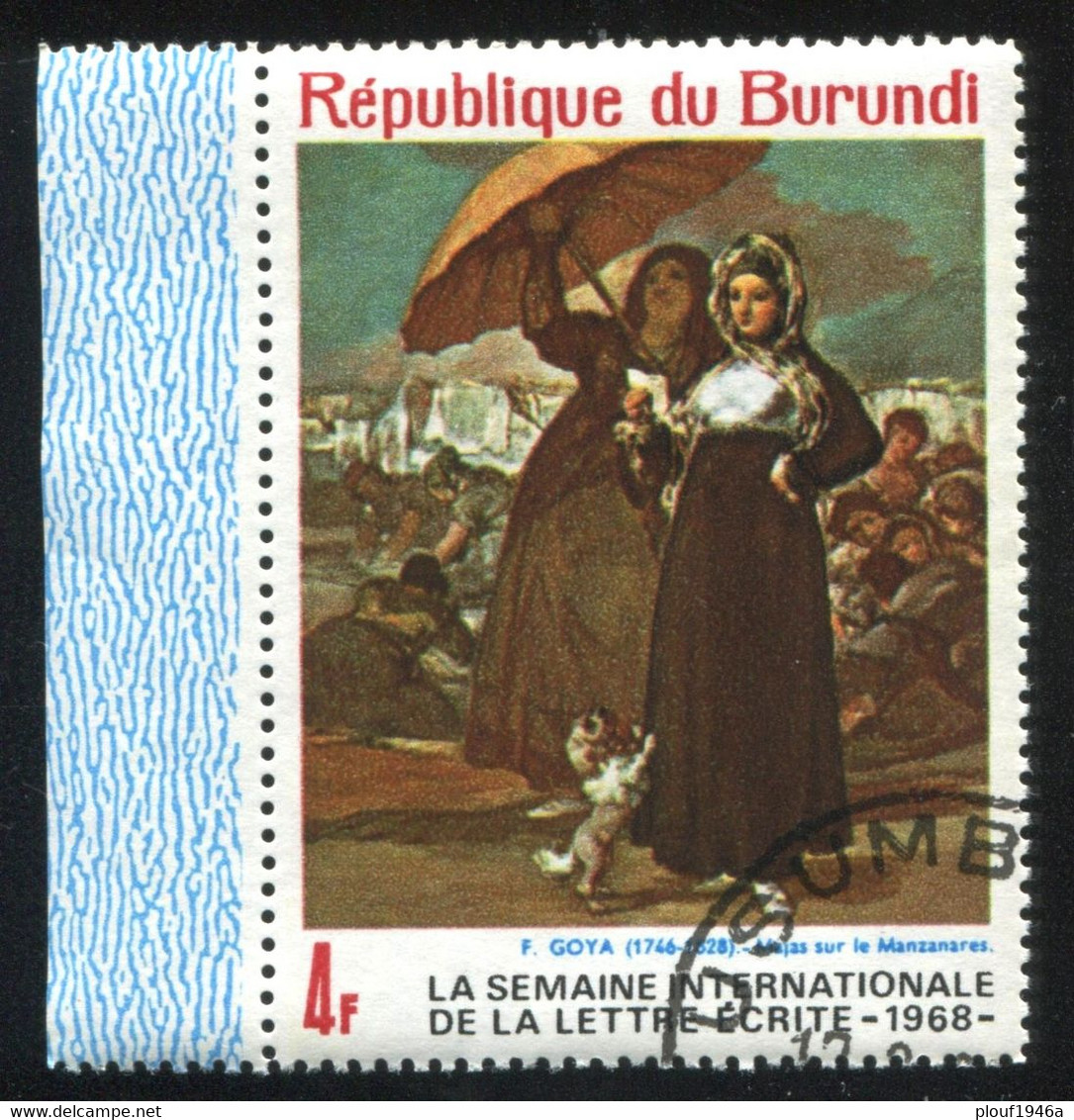 Pays :  79,1 (Burundi : République)    Yvert Et Tellier N° :  290, 291,292,293 (o) - Used Stamps