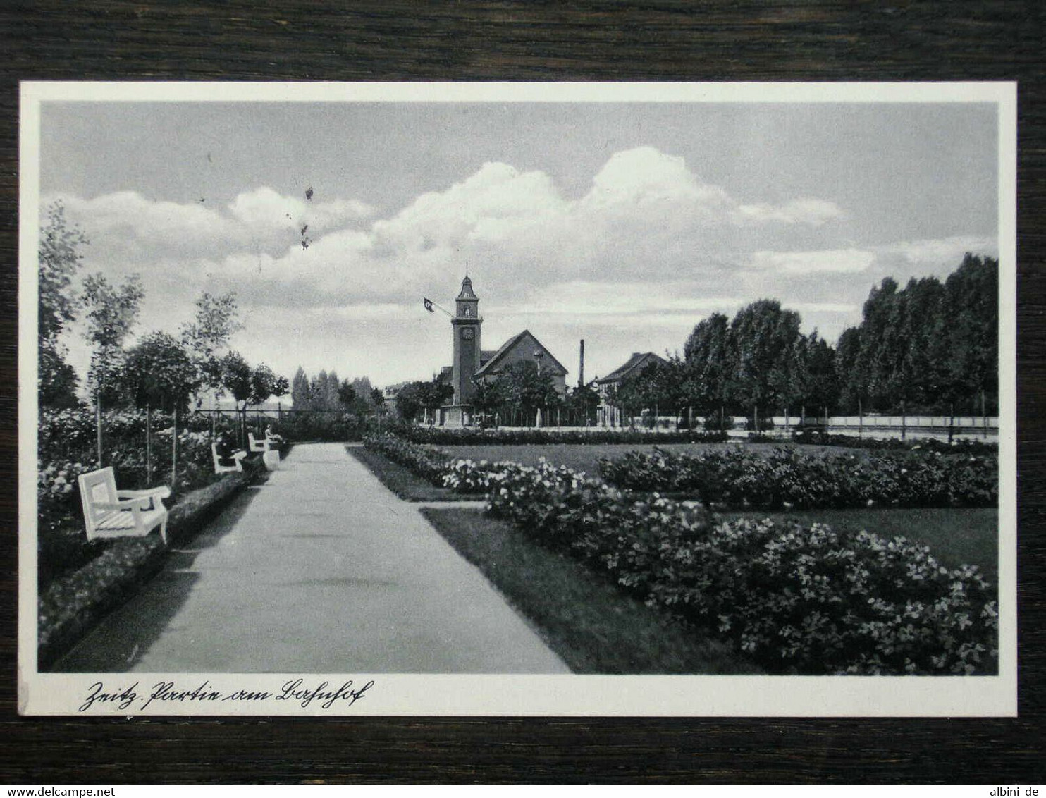 AK ZEITZ - Partie Am Bahnhof - 1940 - Zeitz