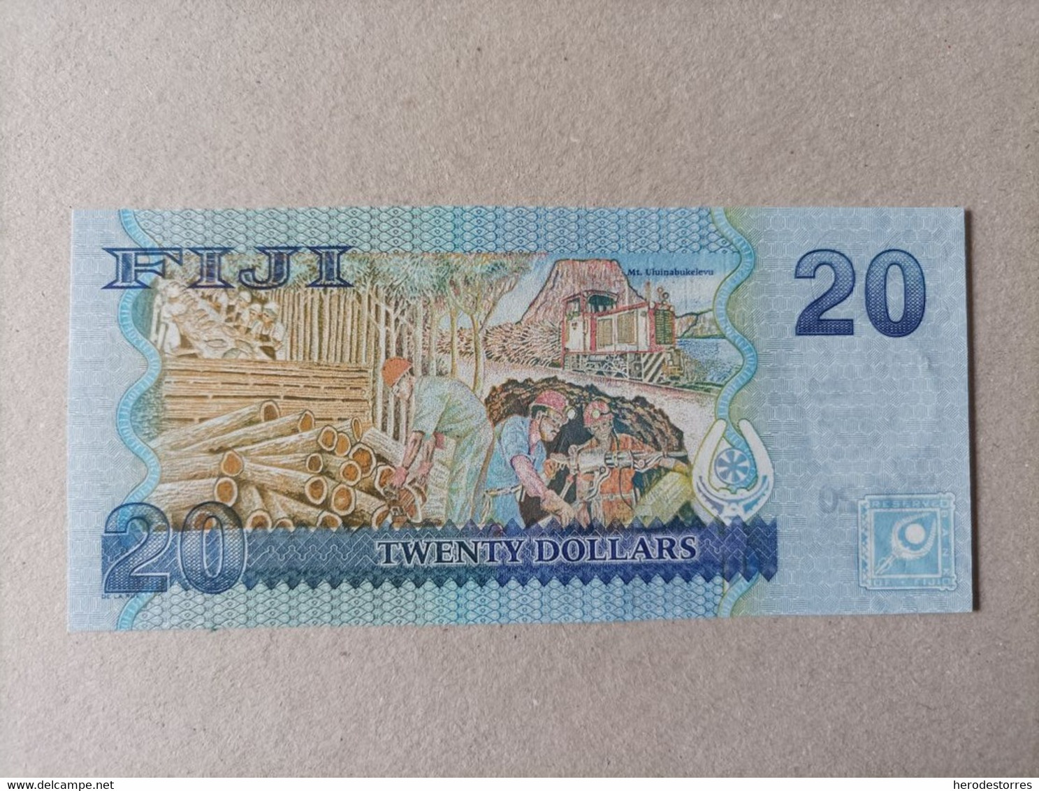 Billete De Fiji De 20 Dólares, Año 2007, UNC - Fiji