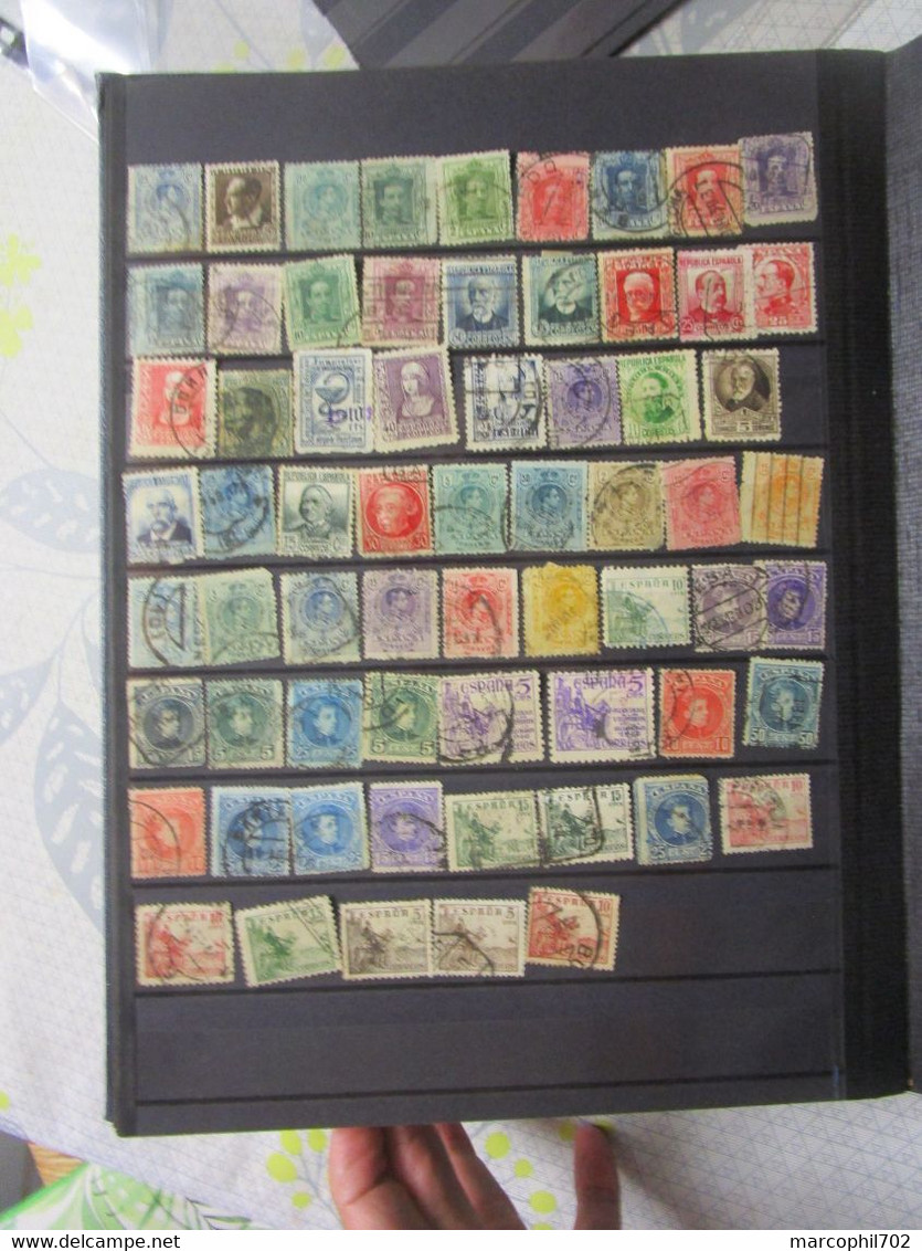 lot de timbres anciens