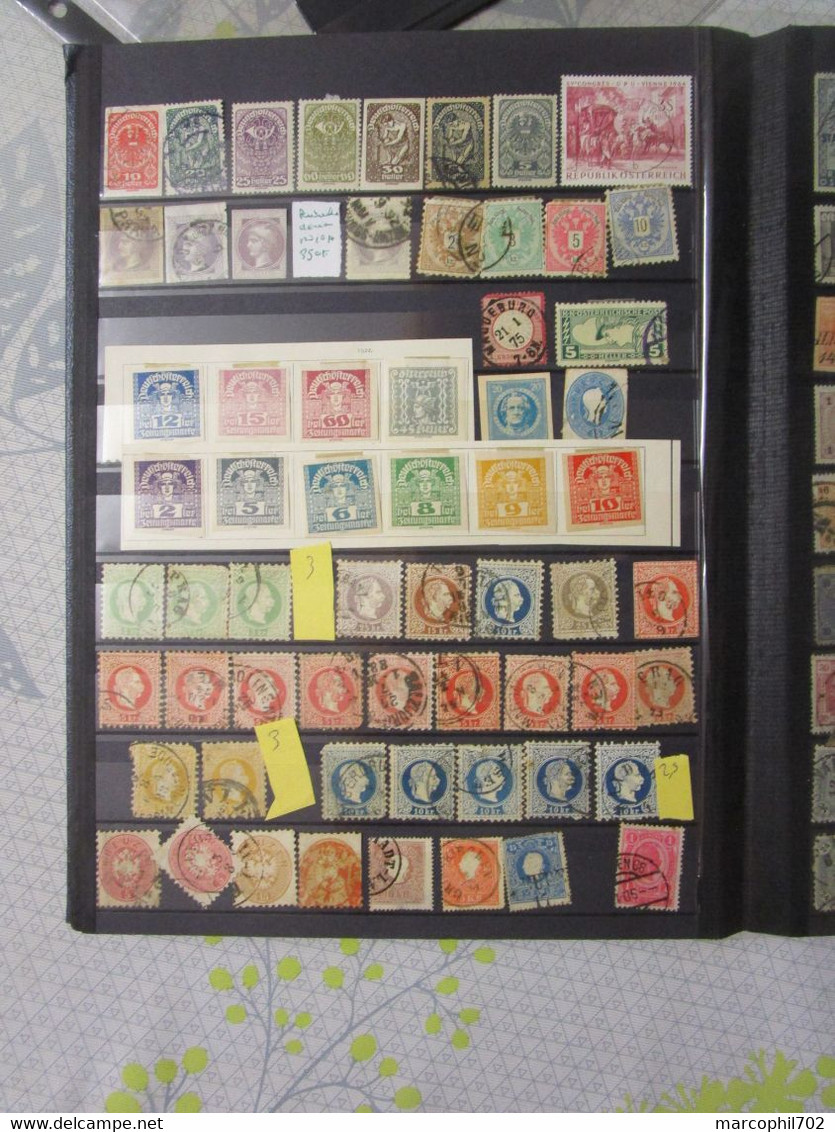 lot de timbres anciens