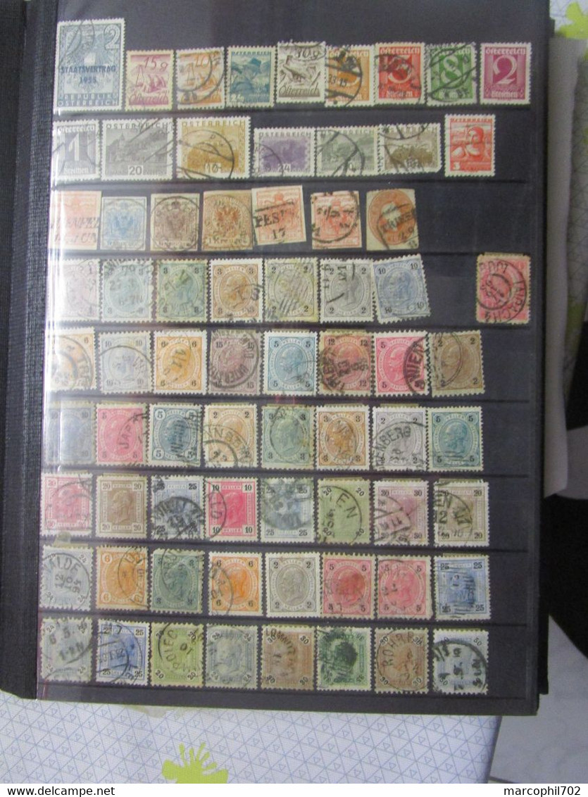 lot de timbres anciens