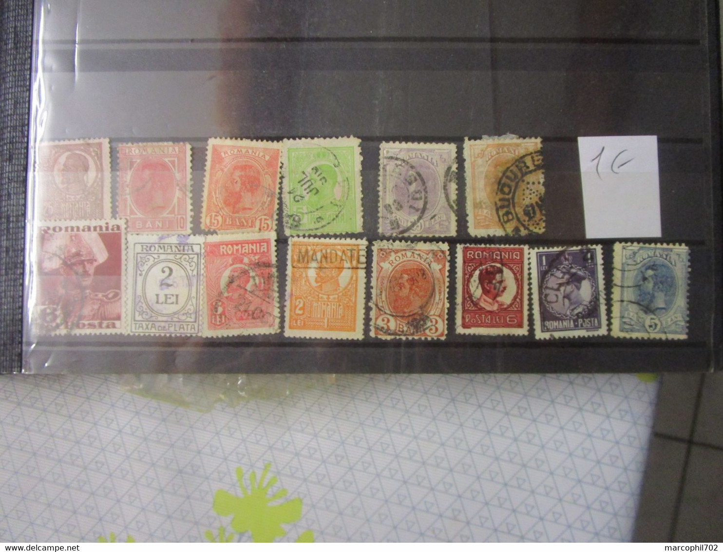 lot de timbres anciens