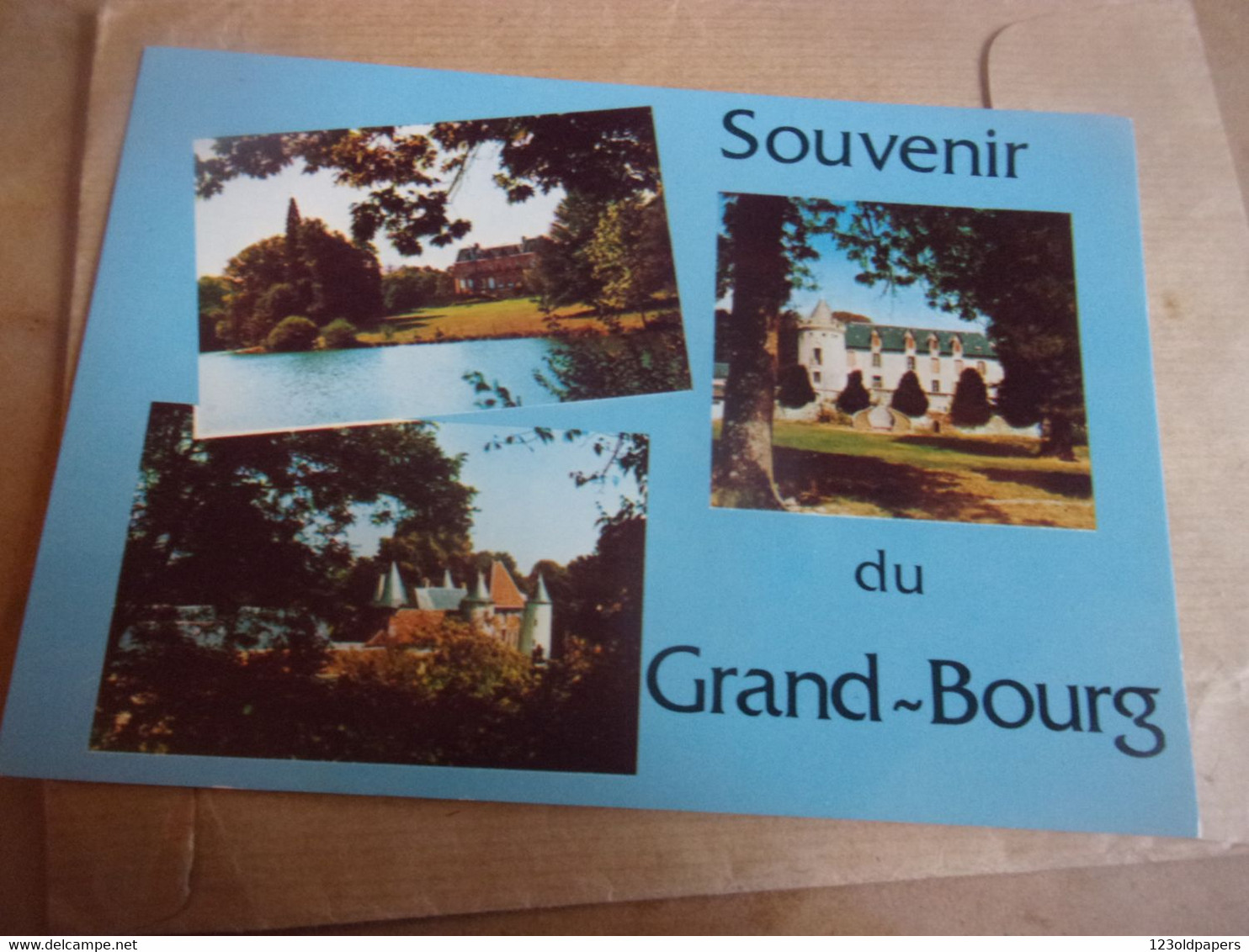 ♥️  23 Creuse GRAND BOURG   CHATEAU RIBES DE COLLONGES MASGELIER - Andere & Zonder Classificatie