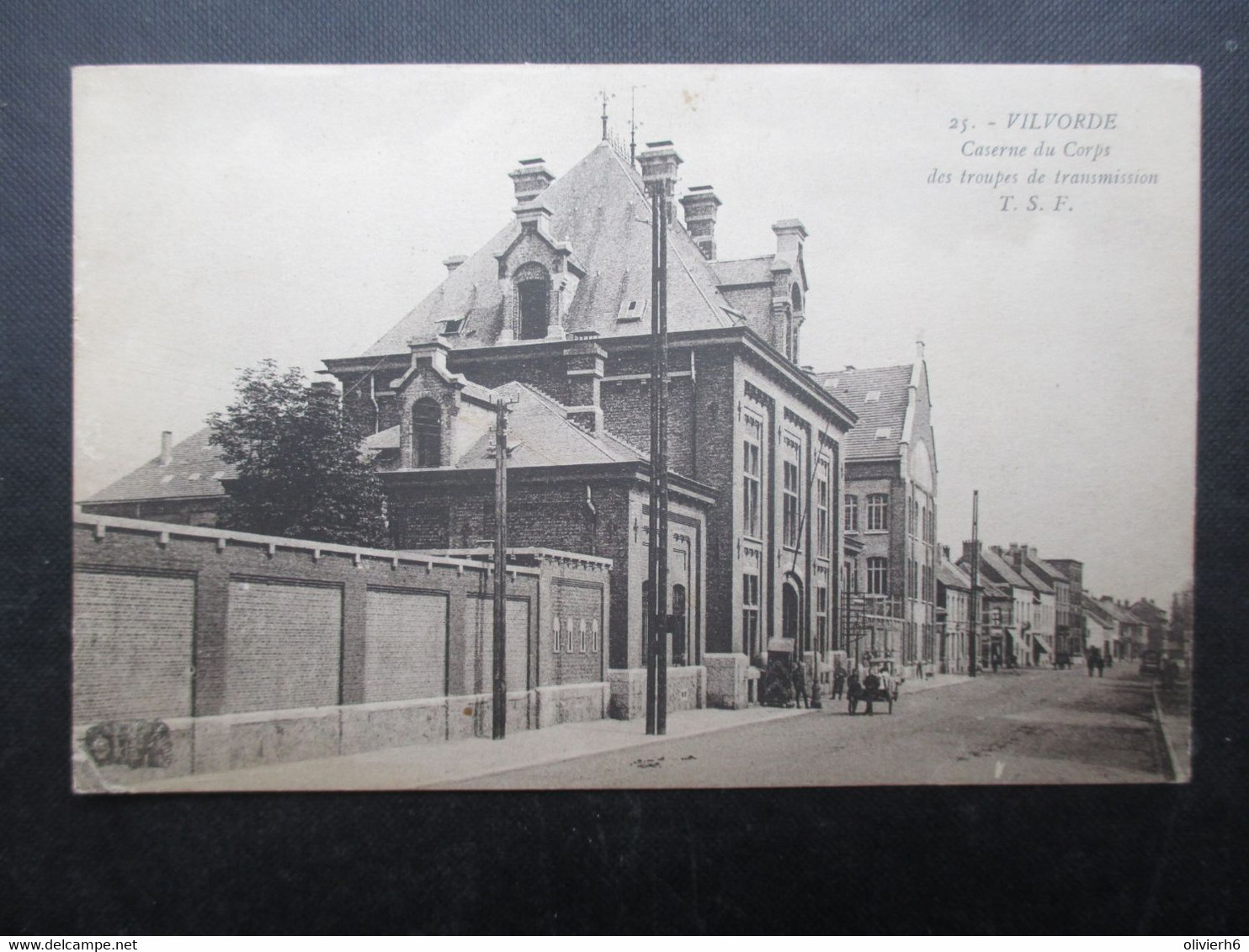 CP BELGIQUE (V2210) VILVOORDE (2 Vues) Caserne Du Corps Des Troupes De Transmission T.S.F. 1923 - Vilvoorde