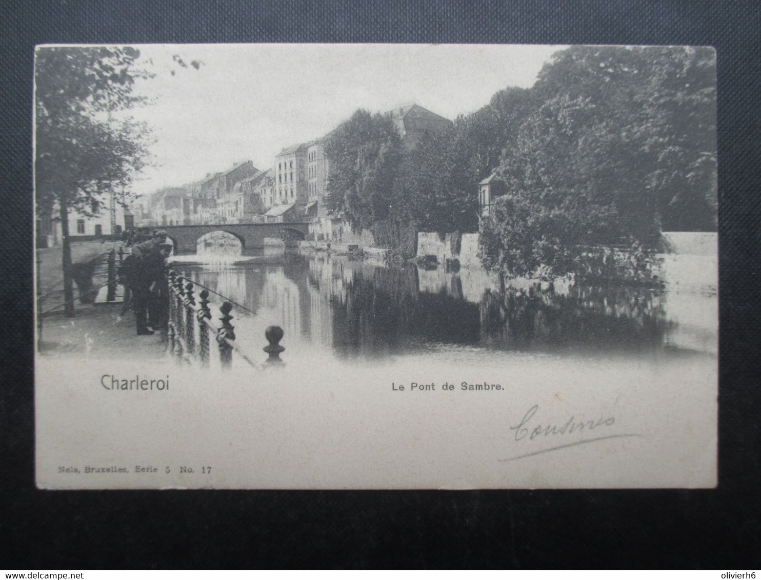 CP BELGIQUE (V2210) CHARLEROI (2 Vues) Le Pont De Sambre - 1903 - Nels Série 5 N 17 - Charleroi