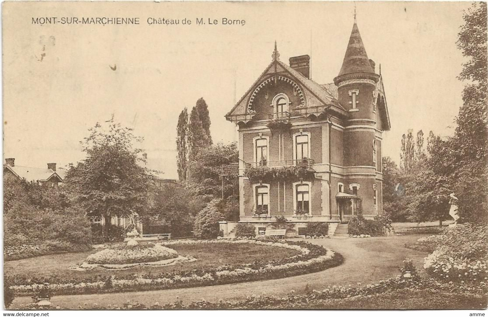 Mont-sur-Marchienne   *  Château De M. Le Borne - Charleroi