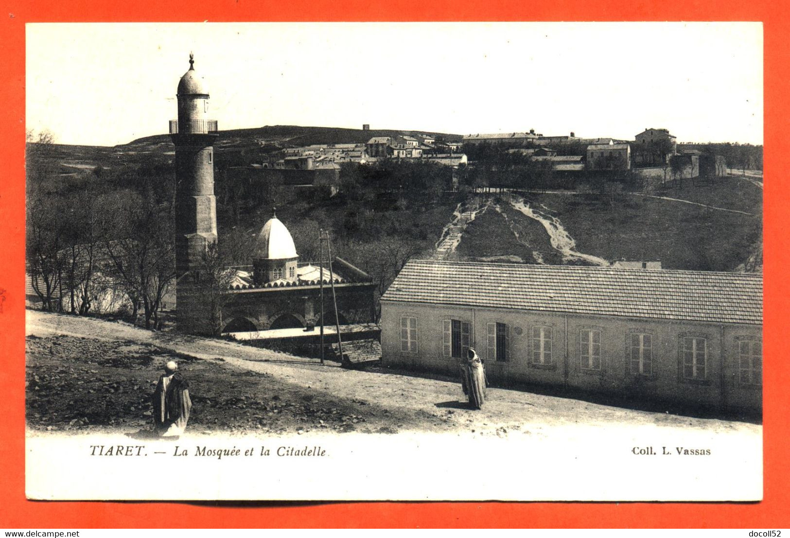 CPA Tiaret " La Mosquée Et La Citadelle " Archives Daniel Delboy - Tiaret