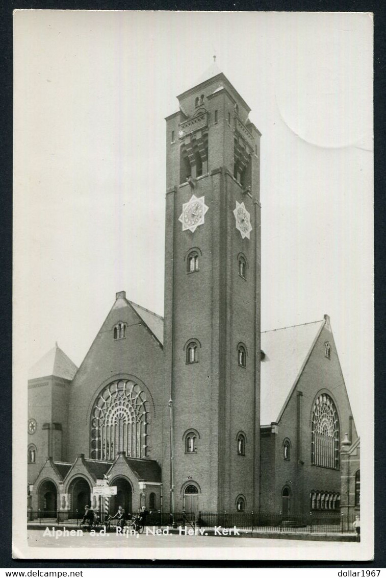 Alphen Aan Den Rijn R.K. Kerk - 1942 -  USED 2 Scans For Condition.(Originalscan !!) - Alphen A/d Rijn