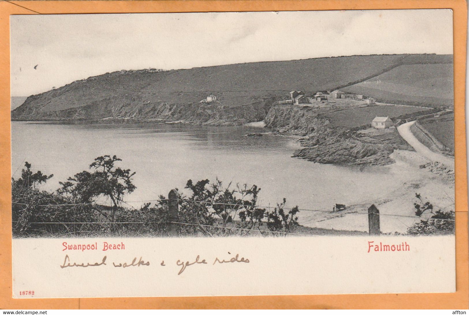 Falmouth UK 1900 Postcard - Falmouth