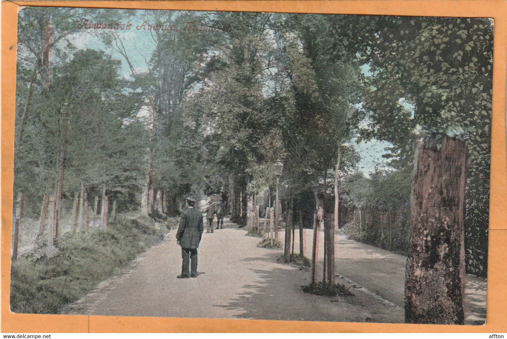 Falmouth UK 1906 Postcard - Falmouth