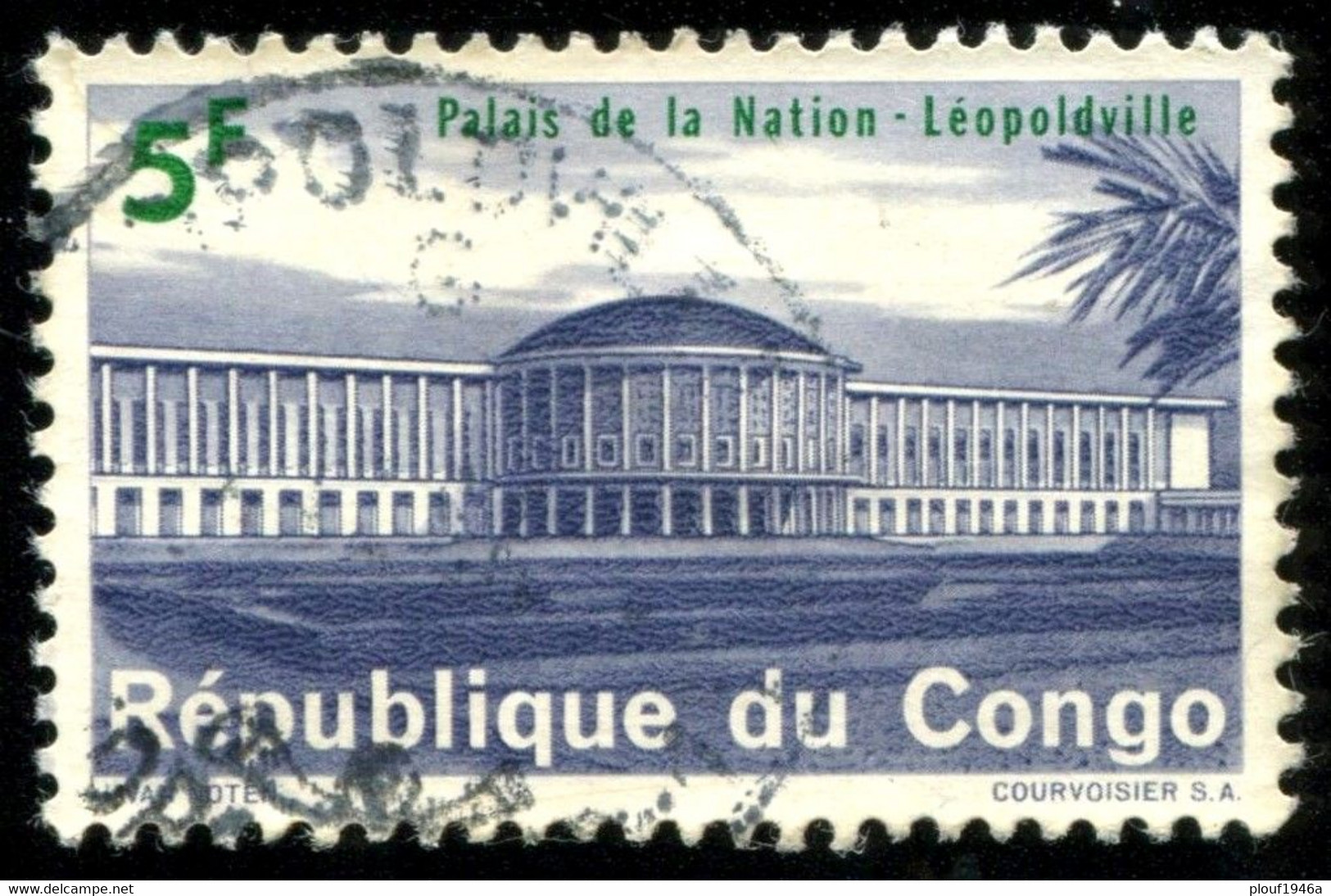 Pays : 131,2 (Congo)  Yvert Et Tellier  N° :  556 (o) - Usados