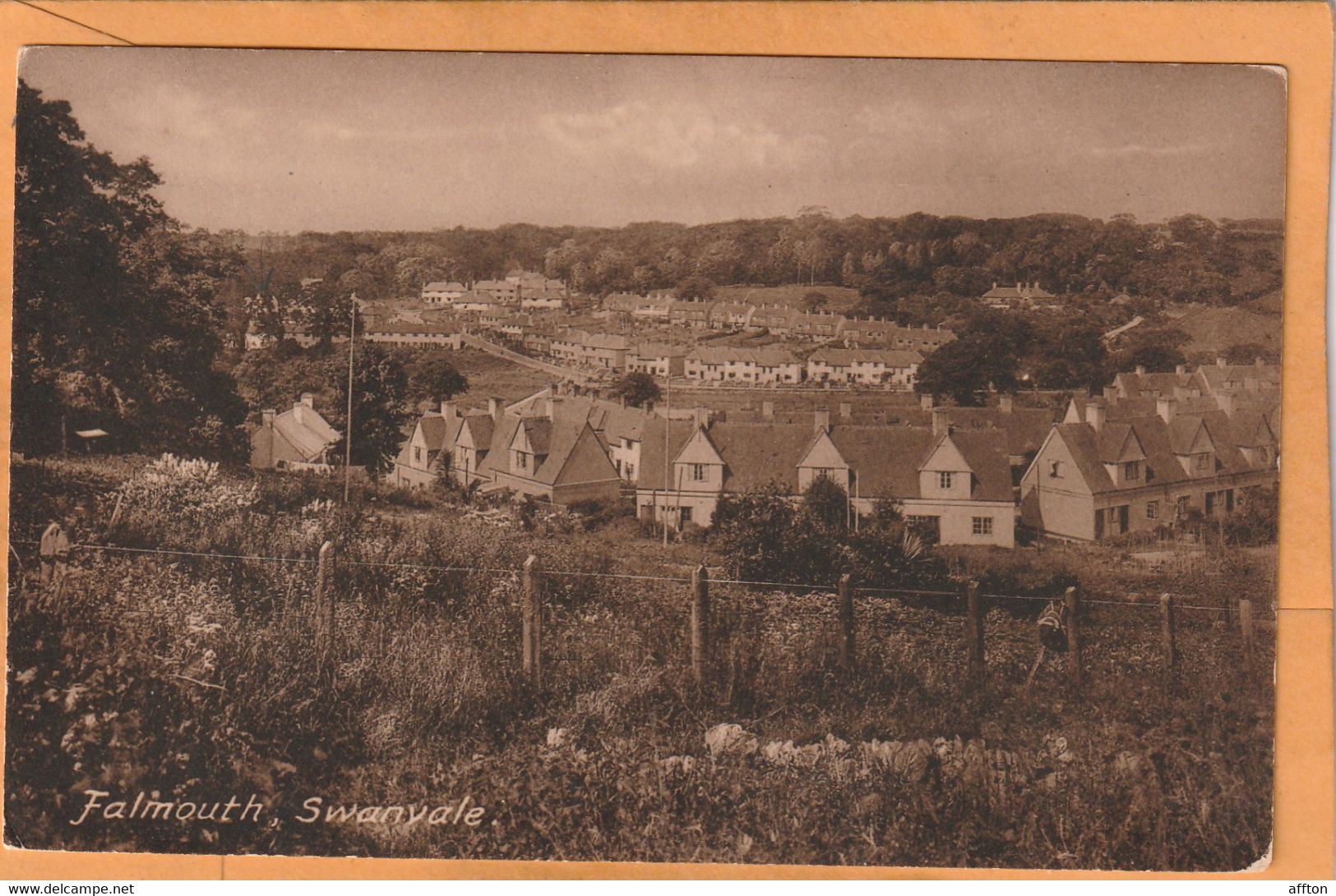 Falmouth UK 1906 Postcard - Falmouth