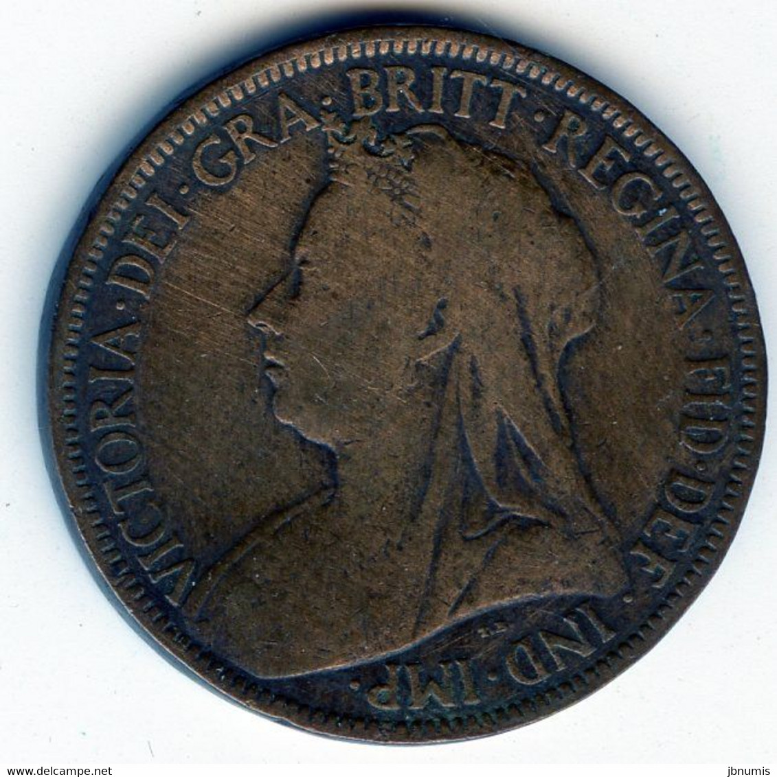 Grande-Bretagne Great Britain 1/2 Penny 1897 KM 789 - C. 1/2 Penny