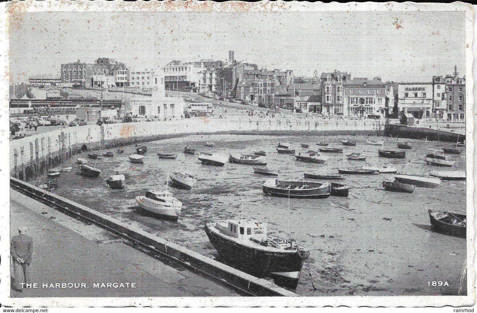 MARGATE, The Harbour (Publisher - Unknown) Date - July 1961, Used - Margate