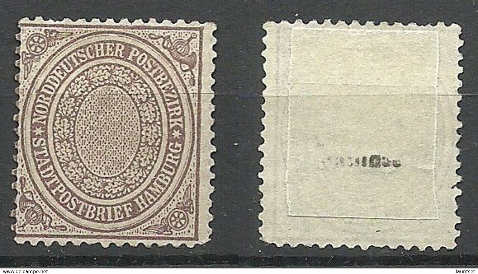 Norddeutscher Postbezirk 1869 Michel 24 (*) Ohne Gummi/mint No Gum - Mint