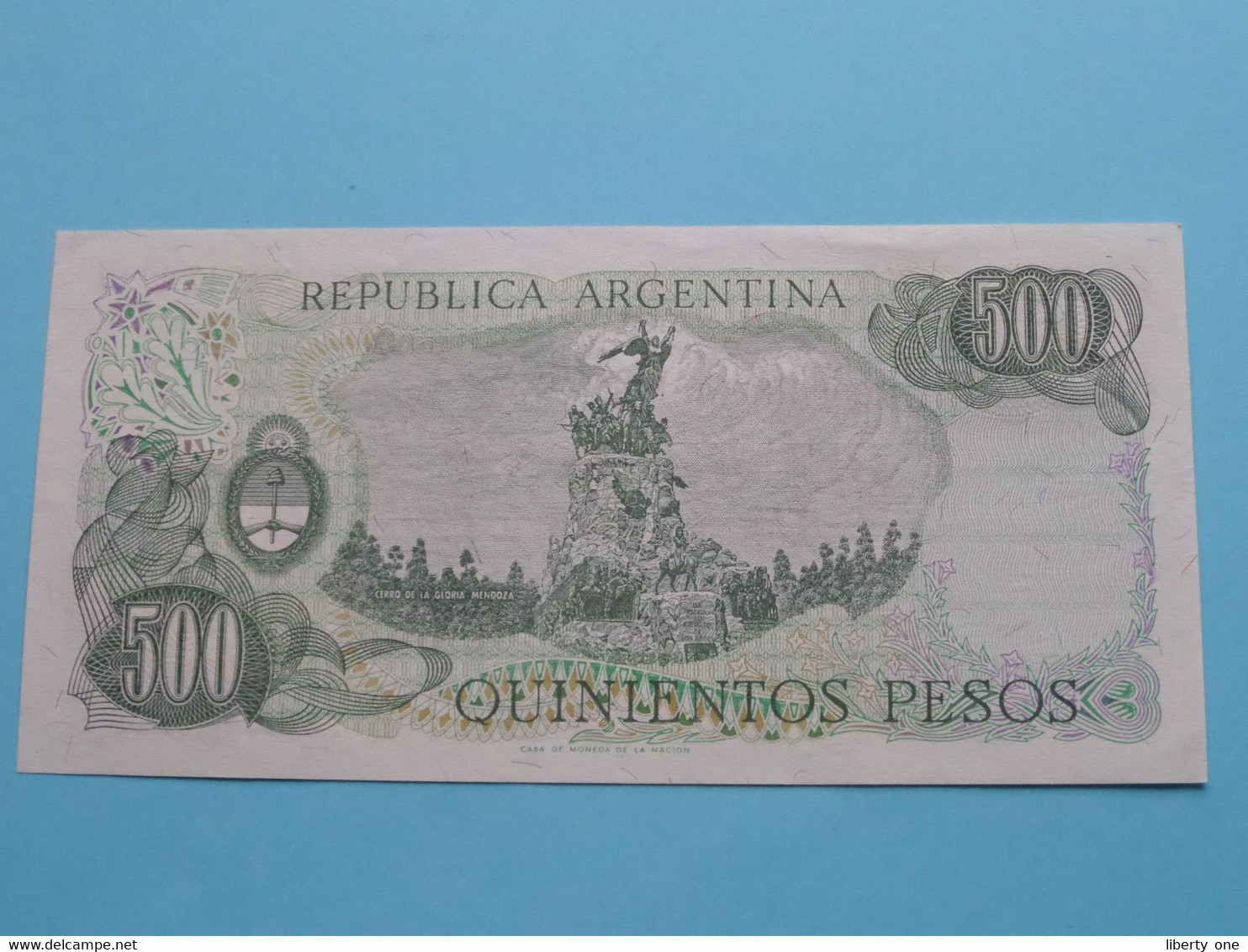 500 Quinientos Pesos ( Voir / See > Scans ) UNC ! - Argentinië