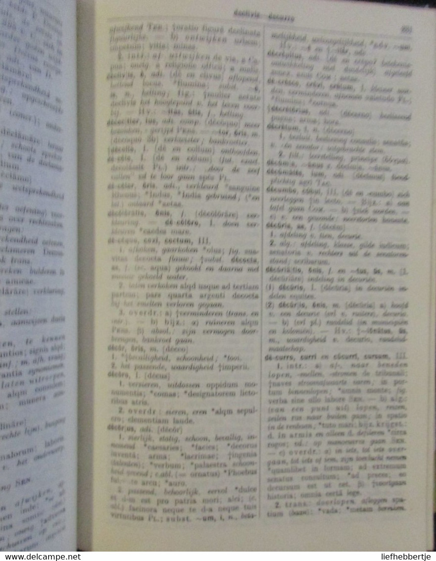 Beknopt Latijns-Nederlands Woordenboek - Door Wolters-Noordhoff - 1970 - Door Muller, Renkema En Leeman (genealogie) - Dictionnaires