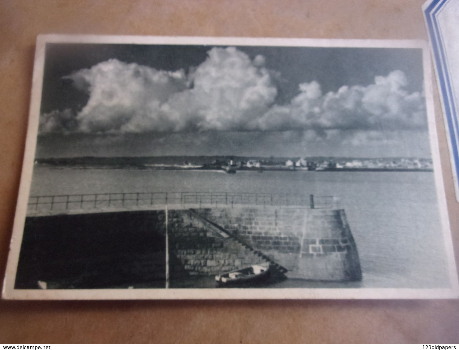 ♥️  Ermitage De Tatihou Maison De Jeunes Colonie Par Saint Vaast La Houghe La Côte Vue Du Port 1956 - Saint Vaast La Hougue