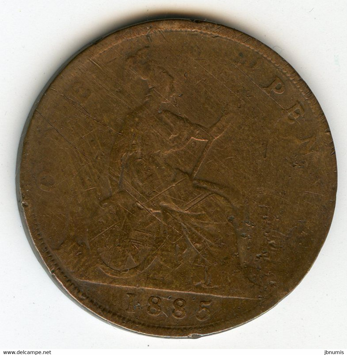 Grande-Bretagne Great Britain 1 Penny 1885 KM 755 - D. 1 Penny